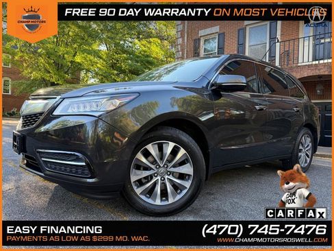 Used 2014 Acura MDX FWD w/ Technology Package image 1