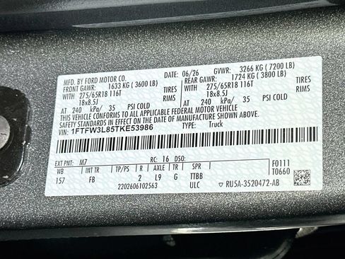New 2026 Ford F150 XLT w/ Equipment Group 302A MID AWD/4WD image 18