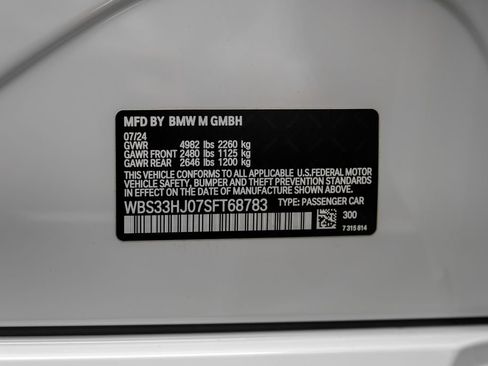 Used 2025 BMW M3 Competition AWD/4WD image 72