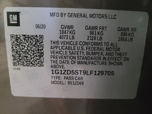 Used 2020 Chevrolet Malibu LT FWD image 33
