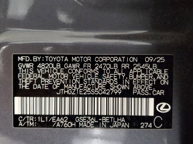 Used 2025 Lexus IS 350 F Sport w/ Navigation Package AWD/4WD image 40