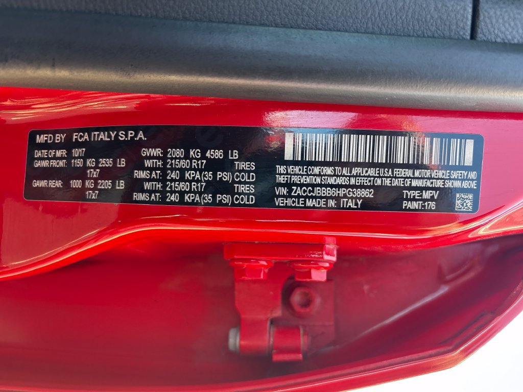 Used 2017 Jeep Renegade Latitude AWD/4WD image 29
