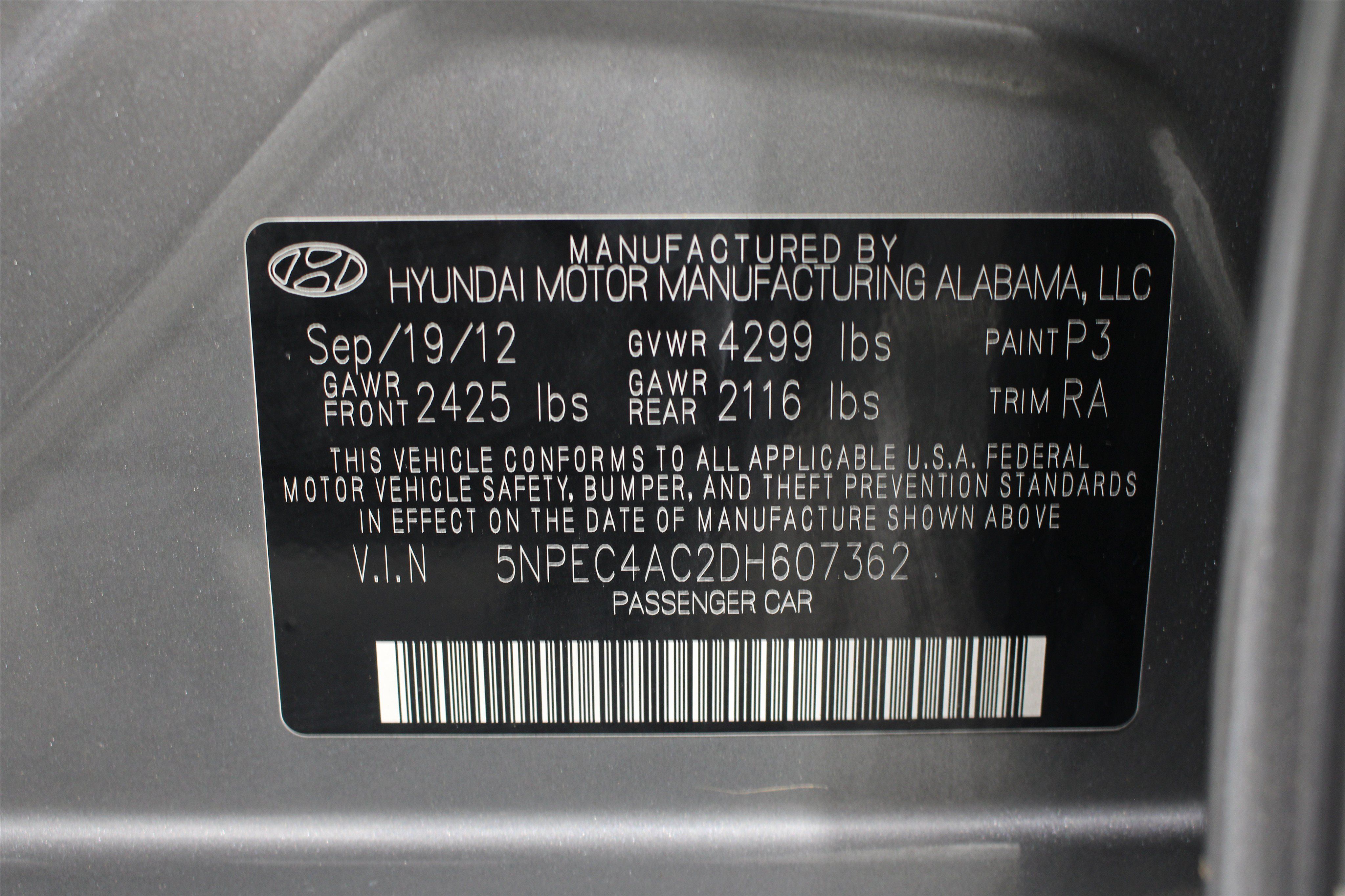Used 2013 Hyundai Sonata SE w/ Navigation & Sunroof Pkg FWD image 37