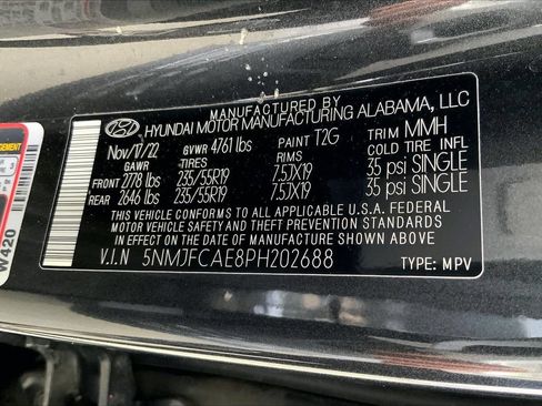 Used 2023 Hyundai Tucson SEL w/ Convenience Package AWD/4WD image 8