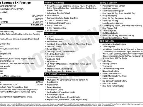 Used 2025 Kia Sportage SX FWD image 49