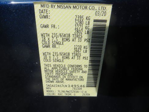 Used 2020 Nissan Murano S w/ Technology Package image 20