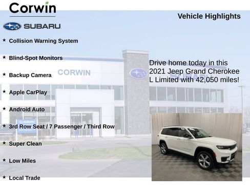 Used 2021 Jeep Grand Cherokee L Limited image 6