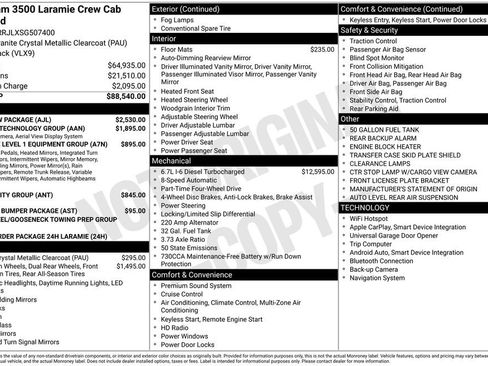 Used 2025 RAM 3500 Laramie w/ Max Tow Package AWD/4WD image 30