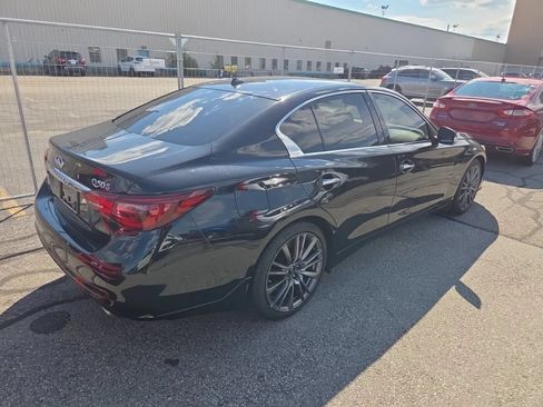 Used 2020 INFINITI Q50 Red Sport 400 w/ Proactive Package AWD/4WD image 3