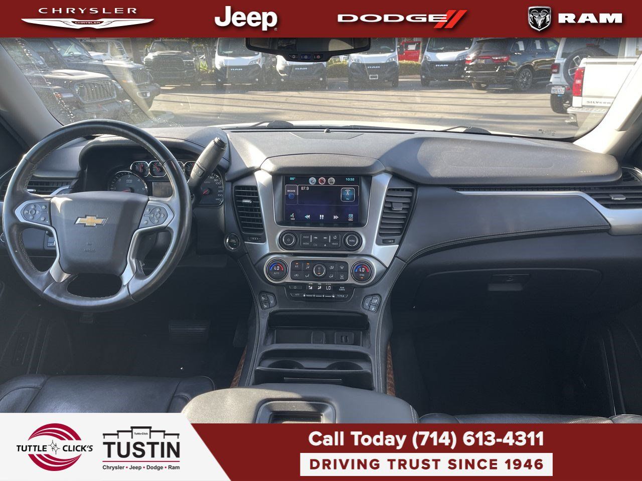 Used 2015 Chevrolet Tahoe LTZ w/ Max Trailering Package RWD image 12