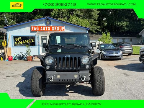 Used 2016 Jeep Wrangler Unlimited Sport w/ Max Tow Package AWD/4WD image 2