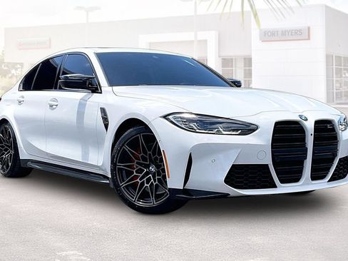 Used 2024 BMW M3 Competition w/ Executive Package RWD image 1