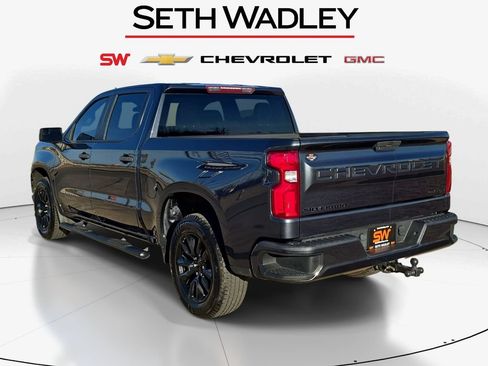 Used 2021 Chevrolet Silverado 1500 Custom w/ LPO, Dark Essentials Package RWD image 6
