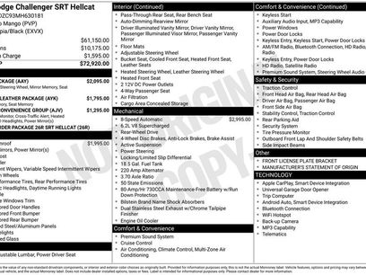 Used 2021 Dodge Challenger SRT Hellcat w/ Plus Package