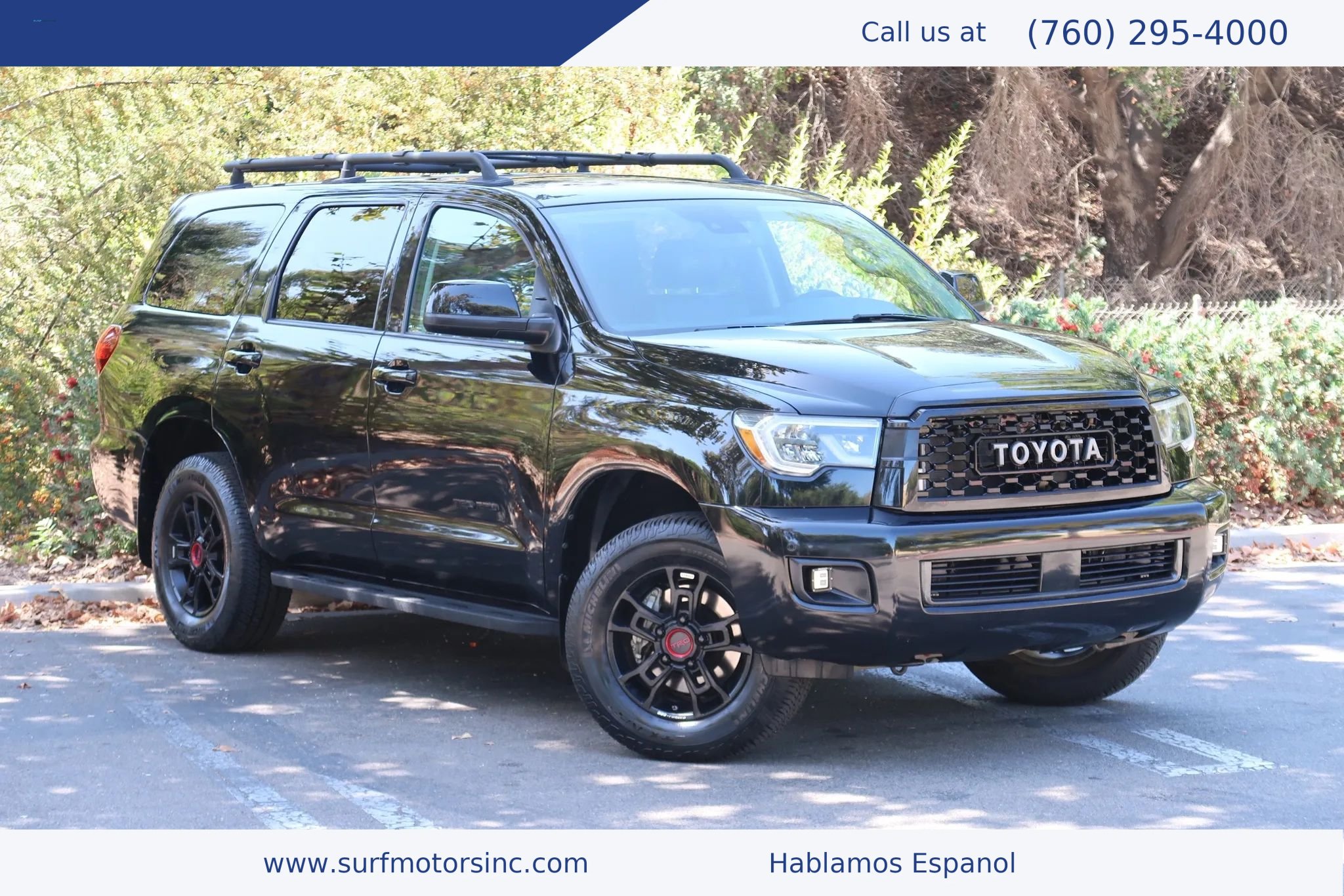 Used 2020 Toyota Sequoia TRD Pro AWD/4WD image 1
