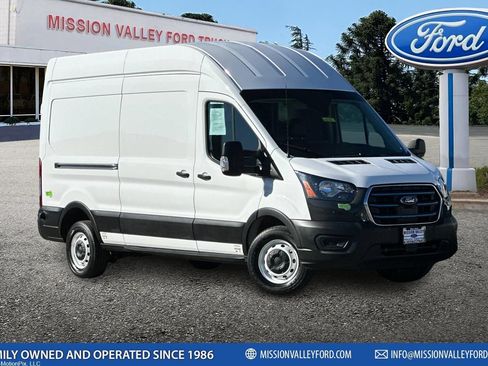 Used 2022 Ford E-Transit 148 High Roof w/ Load Area Protection Package RWD image 1