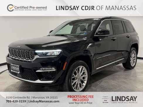 Certified 2022 Jeep Grand Cherokee Summit w/ Luxury Tech Group V AWD/4WD image 5