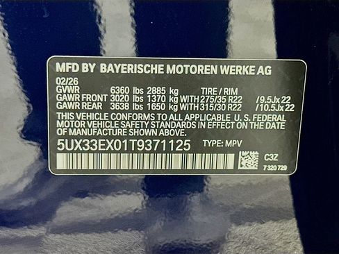 New 2026 BMW X6 xDrive40i w/ Executive Package image 24