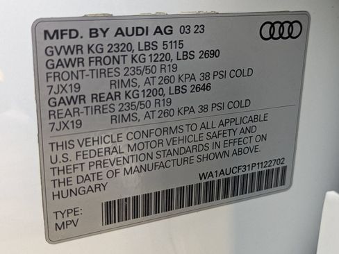 Used 2023 Audi Q3 2.0T Premium w/ Convenience Package AWD/4WD image 31