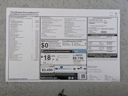 New 2026 BMW M4 xDrive Competition image 19