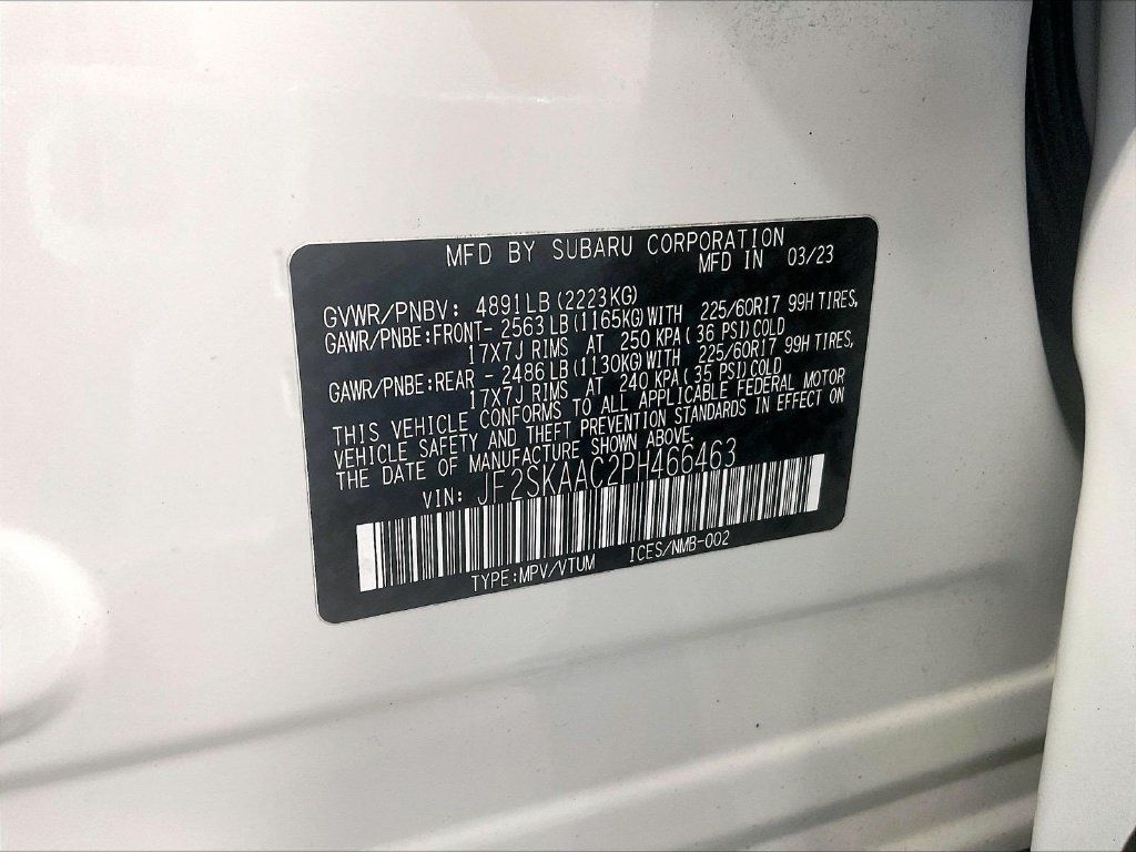 Used 2023 Subaru Forester AWD/4WD image 36
