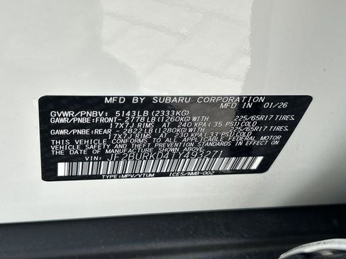 New 2026 Subaru Outback Wilderness AWD/4WD image 30