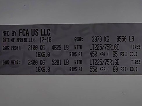 Used 2017 RAM ProMaster 1500 w/ Interior Convenience Group image 32