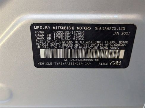 Used 2021 Mitsubishi Mirage ES image 32