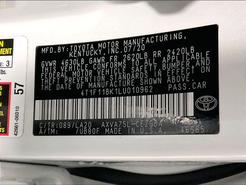 Used 2020 Toyota Camry XLE image 36