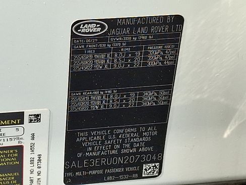 Used 2022 Land Rover Defender 110 X-Dynamic HSE image 27