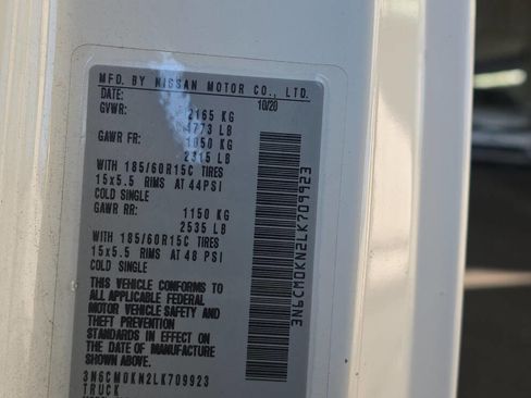 Used 2020 Nissan NV200 S w/ Back Door Glass Package image 10