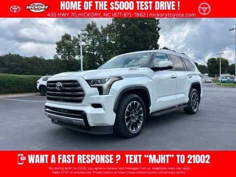 Used 2025 Toyota Sequoia Limited AWD/4WD image 1