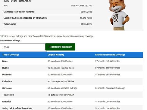 Used 2025 Ford F150 Lariat w/ Tow/Haul Package image 76