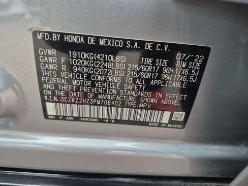 Used 2023 Honda HR-V EX-L image 26