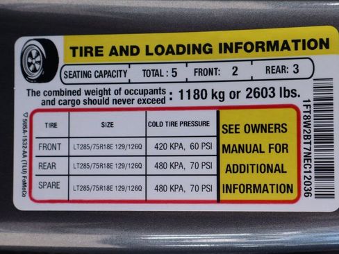 Used 2022 Ford F250 Platinum w/ Tremor Off-Road Package image 68