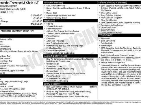 Used 2023 Chevrolet Traverse LT FWD image 6