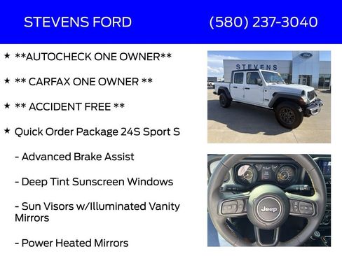 Used 2025 Jeep Gladiator Sport AWD/4WD image 6