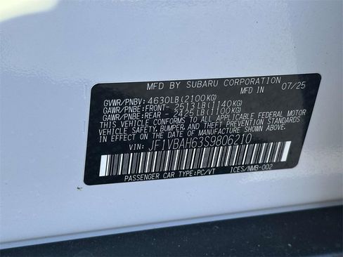 New 2025 Subaru WRX Premium image 25