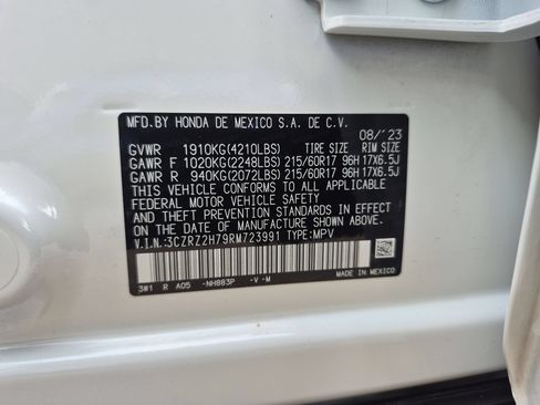 Used 2024 Honda HR-V EX-L image 34