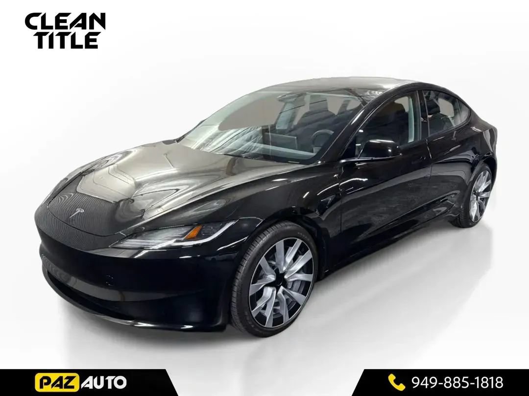 Used 2025 Tesla Model 3 Long Range AWD/4WD image 1