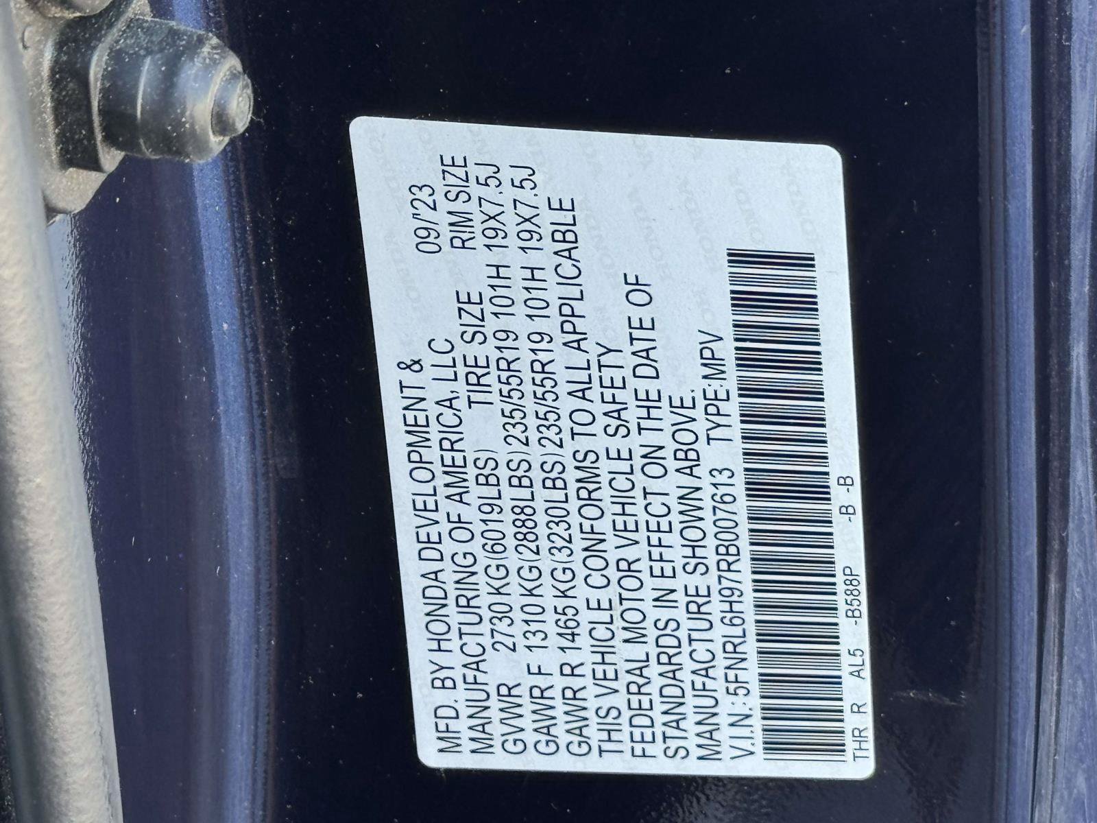 Used 2024 Honda Odyssey Elite image 30