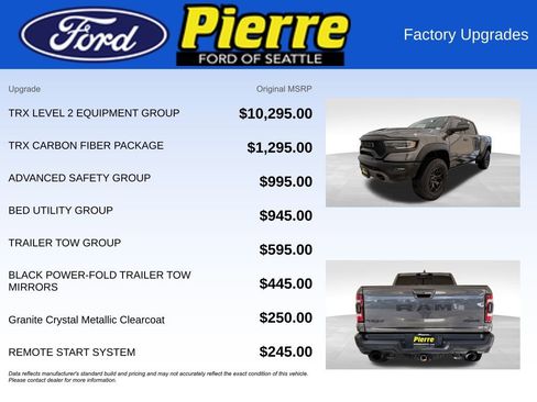 Used 2022 RAM 1500 TRX w/ TRX Level 2 Equipment Group image 13