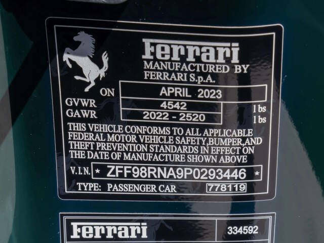 Used 2023 Ferrari Roma RWD image 26