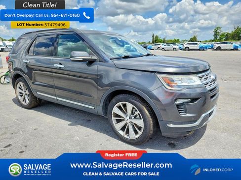 Used 2019 Ford Explorer Limited w/ Class III Trailer Tow Package FWD image 5