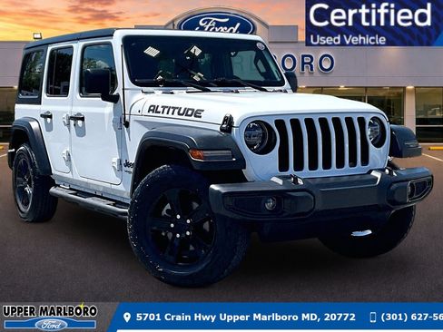 Used 2021 Jeep Wrangler Unlimited Sport AWD/4WD image 1