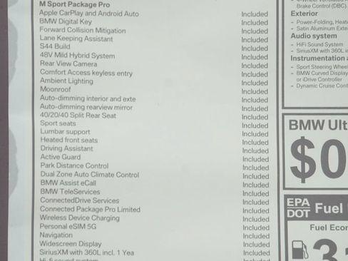Used 2026 BMW 330i Sedan w/ M Sport Package RWD image 8