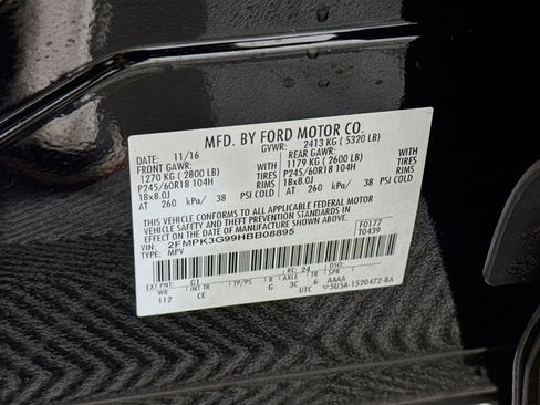 Used 2017 Ford Edge SE w/ Cargo Accessory Package FWD image 41