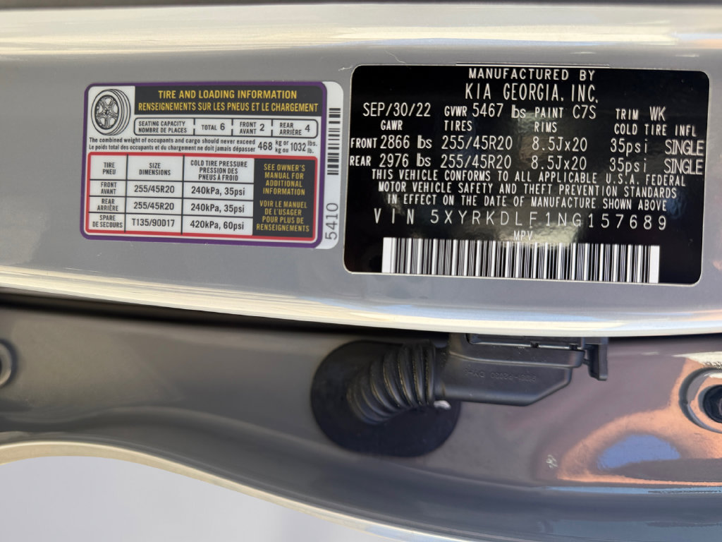 Used 2022 Kia Sorento SX Prestige AWD/4WD image 20