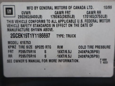 Used 2000 Chevrolet Silverado 1500 LS image 39