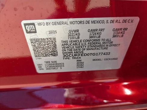 New 2026 Chevrolet Silverado 1500 LT Trail Boss w/ LT Trail Boss Premium Package image 20